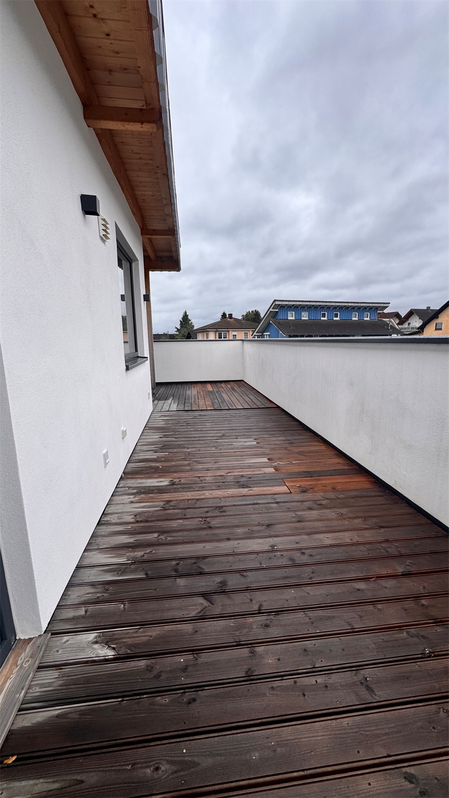 Dachterrasse Seite