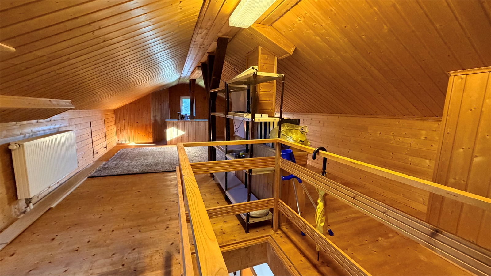Ausgebauter Dachboden