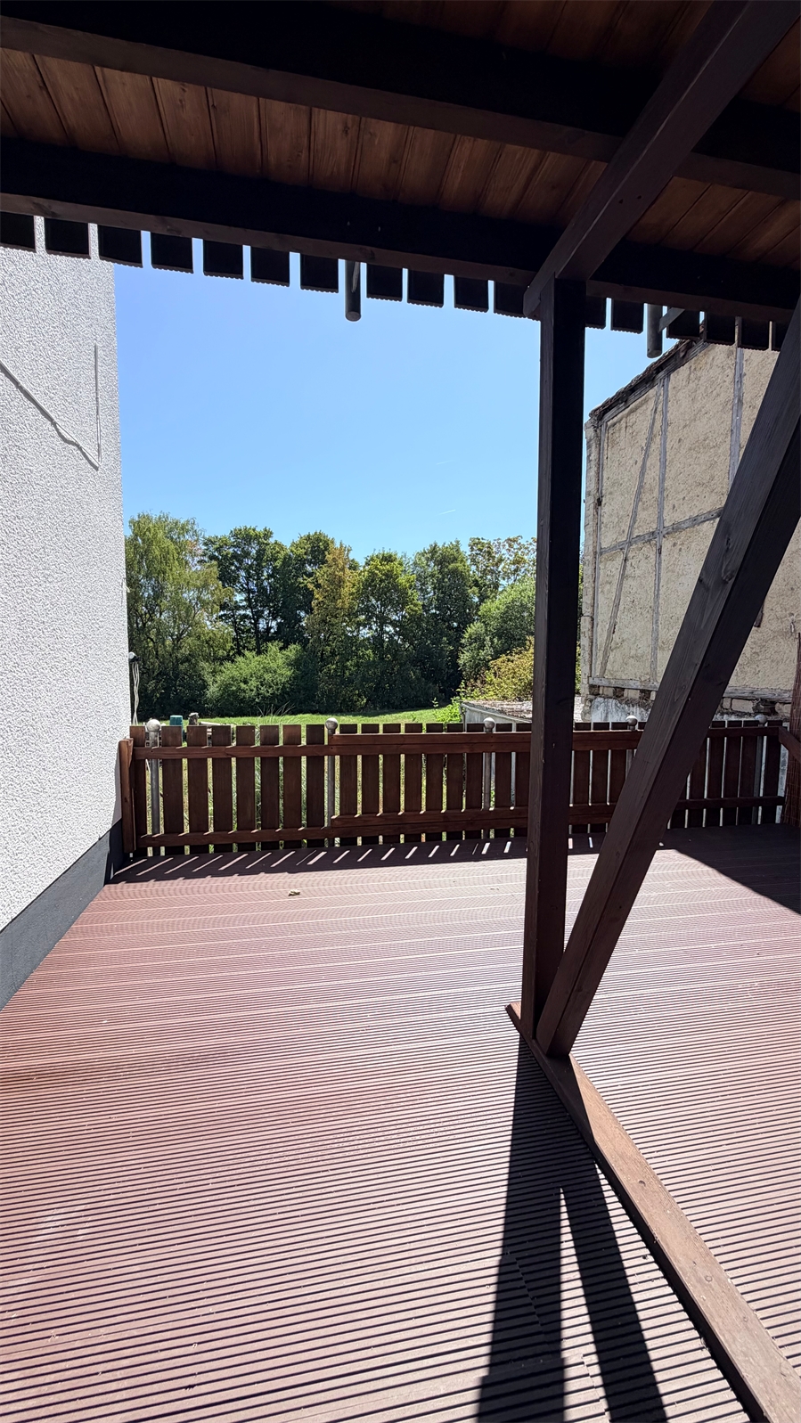 Balkon im EG