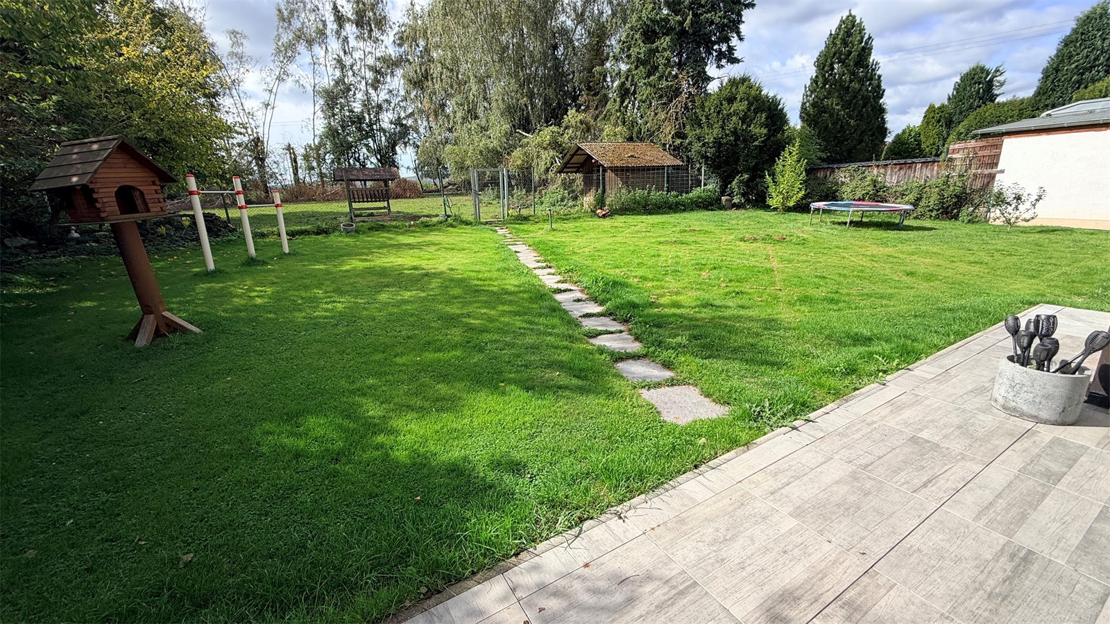 Teilansicht Garten