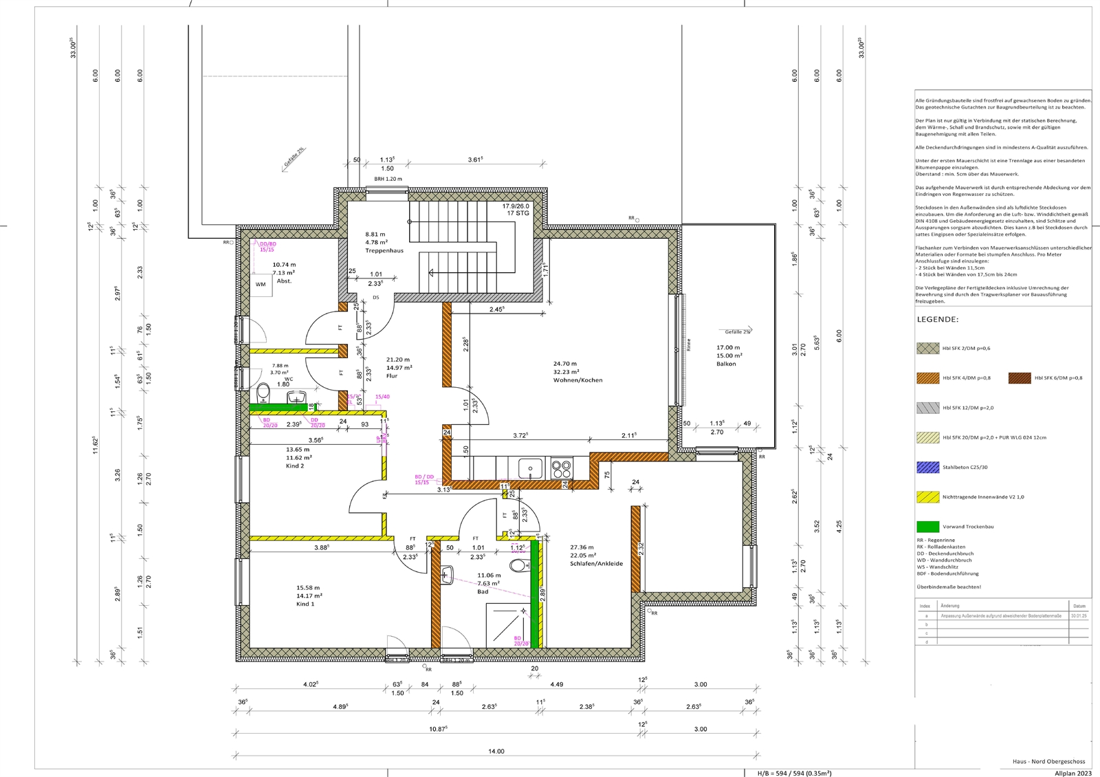 Grundriss WE2 1.OG